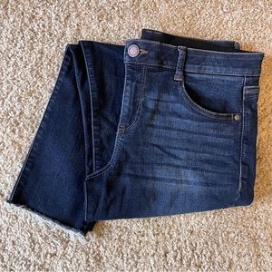 Wit & Wisdom High Rise Skinny Jeans w/ Elastic Waist